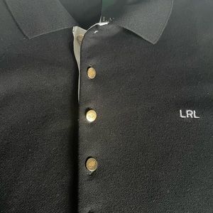 Polo Ralph Lauren golf,tennis dress XLblack color lightweight gold bottoms